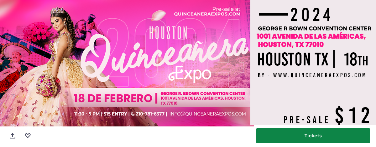 2024 Houston Quinceanera Expo Barbie Tickets