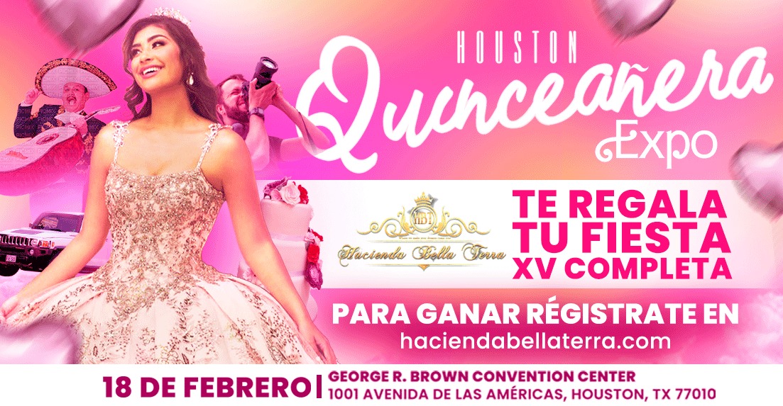 2024 Houston Quinceanera Expo February 18th, 2024 at the George R. Brown Convention Center